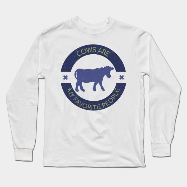 Dairy Farmer Long Sleeve T-Shirt by Mountain Morning Graphics